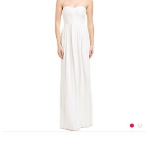 Parker bayou dress in off white